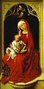 Rogier van der Weyden Madonna in Red  e5 oil painting reproduction